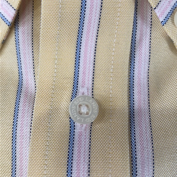 Lands’ End short sleeves men shirt, size 17.5 - Picture 8 of 12